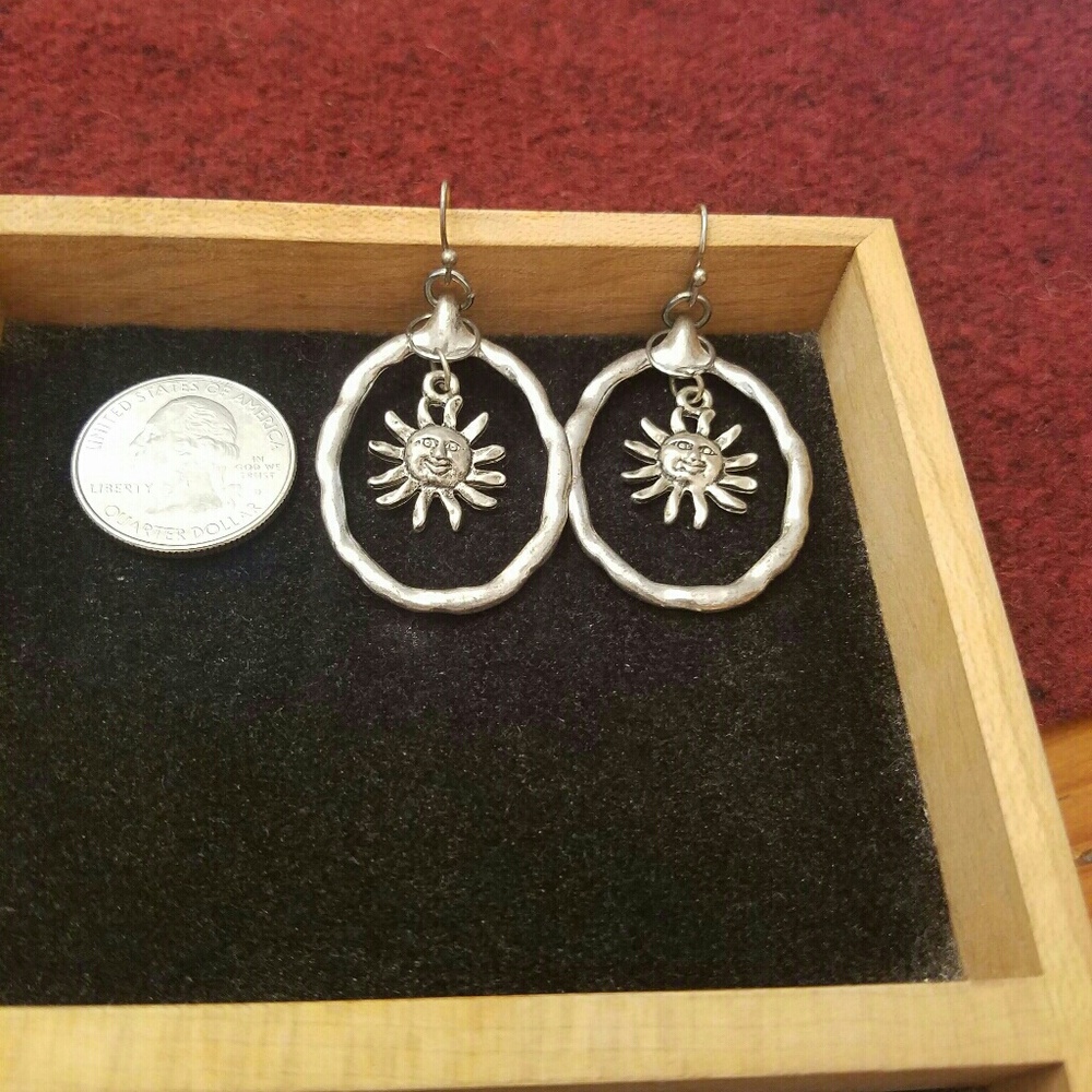 Good Day Sunshine sun earrings